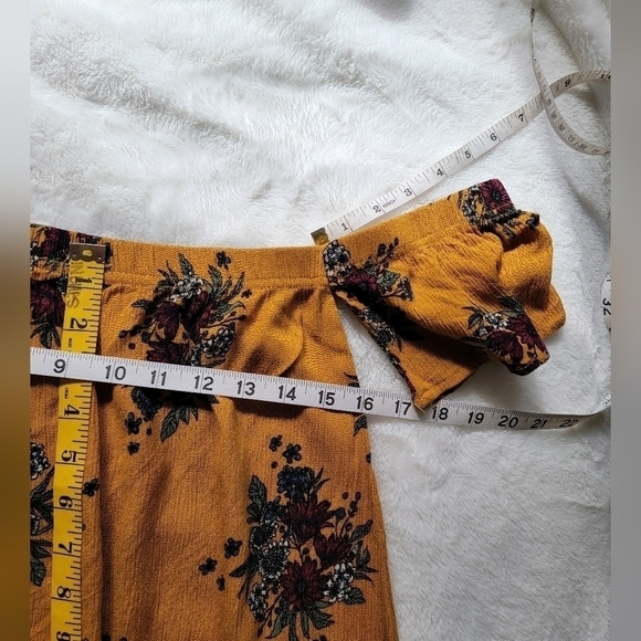 Lira Floral Flowy Boho Tunic Dress Top - Picture 8 of 11